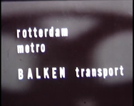 BB-0903-3 Metrowerken, Balkentransport viaduct Zuid