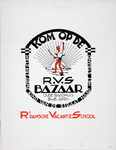 2002-1345 Aankondiging van de bazaar ten behoeve van de Rotterdamsche Vacantie School in het Oude Raadhuis .