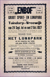 2002-1430 Aankondiging van een sport- en lunapark in Tuindorp-Vreewijk door het Enbof, Eerste Nederlandsche Bond van ...