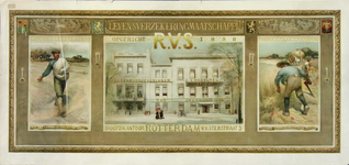 2005-2342 Levensverzekeringsmaatschappij R.V.S. Opgericht 1888. Hoofdkantoor Rotterdam Westerstraat 3.