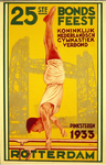 G-0000-0002 Aankondiging voor het 25ste Bondsfeest van het Koninklijk Nederlandsch Gymnastiek Verbond, Pinksteren 1933. ...