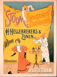 G-0000-0189 H. Hellebrekers & Zonen, Rotterdam. Stoom-Likeurstokerij-Distilleerderij-Wijnen.