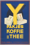 G-0000-0295 Pakjes koffie thee N.V. H.E. van Ysendyk Jr. Rotterdam-Antwerpen.
