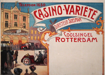 G-0000-0359 Casino Variété. Directeur Soesman. Coolsingel Rotterdam. Telefoon 1650.