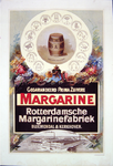 G-0000-0542 Gegarandeerd prima zuivere margarine. Rotterdamsche margarinefabriek Bloemendal & Kerkhoven.
