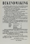 IA-1940-0018 Bekendmaking van den directeur van den Gemeentelijken Dienst voor Maatschappelijk Hulpbetoon betreffende ...