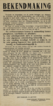 IA-1940-0033A Bekendmaking Gemeentelijke Technische Dienst Afdeeling Opruiming inzake de aanstelling vertrouwensmannen ...