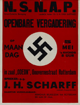 IA-1941-0027 N.S.N.A.P. Openbare vergadering op Maandag 5 Mei ... Spreker: p.g. J.H. Schraff.