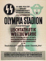 IA-1941-0056 S.S. - Und polizie sport gemeinschaft Niederlande 19-21 September Olympia Stadion Amsterdam ...