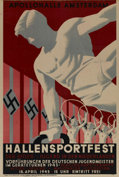 IA-1942-0012 Apollohalle Amsterdam. Hallensportfest der Hitler-Jugend in den Nederland (... ) 18 april 1943.