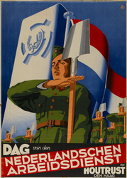 IA-1942-0028 Dag van den Nederlandschen Arbeidsdienst op Houtrust, Den Haag 3 Mei.