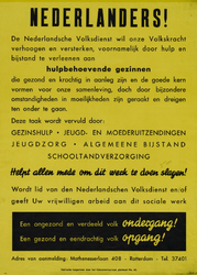 IA-1942-0032 Nederlander! De Nederlandsche Volksdienst wil onze Volkskracht verhoogen (...)