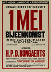 IA-1943-0050 Het Nederlandsche Arbeidsfront organiseert een groote 1 Mei bijeenkomst in het Capitool-theater te ...