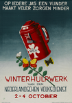 IA-1943-0085 Op iedere jas een vlinder maakt veler zorgen minder. Winterhulpwerk van den Nederlandschen Volksdienst. ...