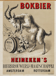 II-0000-0145 Heineken's Bierbrouwerij Maatschappij Amsterdam en Rotterdam. Bokbier.