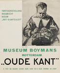 II-0000-0219 Museum Boymans. Oude Kant, ingericht door Het Kantsalet . 5 tot 28 Maart 1938.