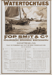 II-0000-0346 Fop Smit & Co. Rotterdam. Dienstregeling van 1 November 1910 t/m Februari 1911. Watertochtjes in ...