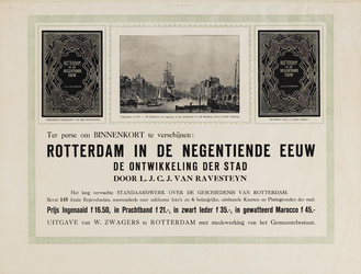II-0000-0430 Uitg. W. Zwagers te Rotterdam m.m.v. het Gemeentebestuur. Ter perse om binnenkort te verschijnen het lang ...