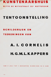 II-1943-0002 Kunstenaarshuis. Schilderijen en teekeningen van A.I. Cornelis, H.G.L.M. Kappers. 3 juli - 1 augustus.