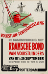 II-1943-0025 Diergaarde Blijdorp. Volkstuintentoonstelling in samenwerking met R'damsche Bond van Volkstuinders. 18 t/m ...