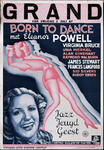 X-0000-0472 Grand. Born to Dance met Eleanor Powell etc. Jazz - Jeugd - Geest. James Stewart.