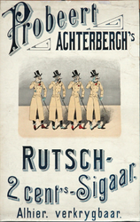 X-0000-0538 Probeert Achterbergh's Rutsch 2 cents-Sigaar.