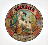 X-0000-0582 Bockbier. Koninklijke Nederlandsche Beijersch-bier, Brouwerij Amsterdam.