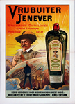 XIX-1966-0259 Vrijbuiter Jenever. Netherlands Distilleris voorheen E. Kiderlen, Rotterdam, Delft. Eenig verkooper voor ...