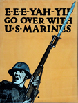 XV-1962-0087 Wervingsplaten Amerikaansche Leger en Marine voor de oorlog '14-'18.