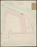 152-1 Geregistreerde Kaart van de terreinen achter het paleis van Justitie te Rotterdam, welke aan W.H. Dreessens, bij ...