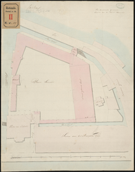152-2 Duplicaat van geregistreerde Kaart van de terreinen achter het paleis van Justitie te Rotterdam, welke aan W.H. ...