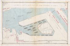 1890-15-1 Tekening van het plan van de Rijnhaven na uitvoering van de al voorgestelde werken. [Blad 1].