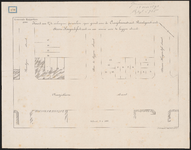 1890-170 Gesteendrukte kaart van 17 te verkopen percelen open grond aan de Oranjeboomstraat, Roentgenstraat, Steven ...
