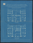 1891-109-3 Schetsplan voor een gebouw aan de Wilhelminakade voor de Haven- en Loodsdienst, de Rijksbelastingen en ...
