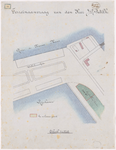 1891-78 Calque linnen van de terreinaanvraag van de heer J.R. Dutilh.