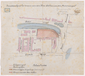 1892-108 Calques op linnen van de straataanleg op het terrein van de heer Allan aan de Boezemsingel.