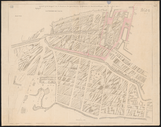 1892-114-2 Gedrukte plattegrond van Rotterdam. Blad 2