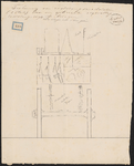 1892-117-1 Schetstekening van reddingsmiddelen bij een vrijwillig reddingscorps alhier te gebruiken. Blad 1