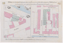 1892-170-1 Calque op linnen van de verkoop van 13 percelen open grond aan de Simonstraat, Benthemstraat en 3e ...
