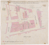 1892-213 Calque op linnen van in erfpacht gevraagde grond aan de Van Spaanstraat door het bestuur van het Dep. ...