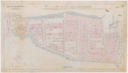 1892-54 Kaart van het plan tot verbetering van de openbare verlichting van het gedeelte van de gemeente gelegen tussen ...