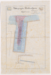1892-94 Calque op linnen van de uitdieping der Petroleumhaven.