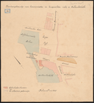 1892-98-1 Tekening van een kantoorgebouwtje voor havenmeester en brugwachter nabij de Aelbrechtskolk. Blad 1