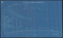1894-102 Een tekening van de voorgestelde spoorweglijnen bij de Nassauhaven.