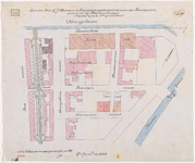 1894-146 Calque op linnen van door de heer G.J. Heiman te koop gevraagden grond aan de Stampioenstraat en de ...