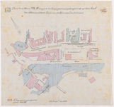 1894-158 Calque op linnen van de door de heer M. Zaaijer te koop gevraagde grond op de hoek der Admiraliteitskade en de ...