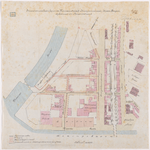 1894-175 Calque op linnen van de straat- en rioolaanleg in de Nassaustraat, Stampioenstraat, Steven Hoogendijkstraat en ...