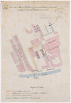 1894-189-2 Calque op linnen van de door de heer Eckhart aan te leggen straat nabij de Isaäk Hubertstraat. Blad 2