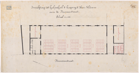 1894-233-2 Inrichting tot hulpschool van de kuiperij van de heer Klünne aan de Nassaustraat. Blad 2