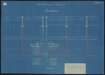 1895-190 Tekening van de afdekkingen van het viaduct te Rotterdam. Blad 2